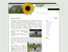 Tablet Screenshot of bio-hof.de