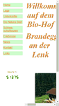 Mobile Screenshot of bio-hof.ch